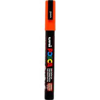 Uni-Posca Posca marker, afm pc-3m, lijndikte 0,9-1,3 mm, fijn, oranje, 1 stuk