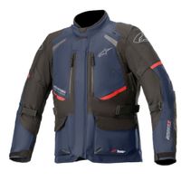 ALPINESTARS Andes V3 Drystar Jacket, Textiel motorjas heren, Donker Blauw-Zwart