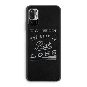 Risk loss: Xiaomi Redmi Note 10 5G Transparant Hoesje