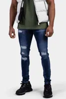 Malelions Destroyer Jeans Heren Blauw - Maat 27 - Kleur: Blauw | Soccerfanshop - thumbnail