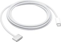 Apple Apple MacBook Aansluitkabel [1x MagSafe 3 - 1x USB-C stekker] 2.00 m Wit - thumbnail