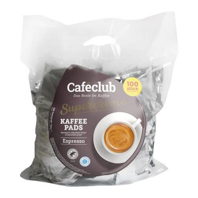 Caféclub - Supercreme Koffiepads Espresso - 100 pads