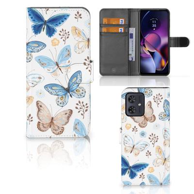 Telefoonhoesje | Met pasjeshouder | voor Motorola Moto G54 Vlinder