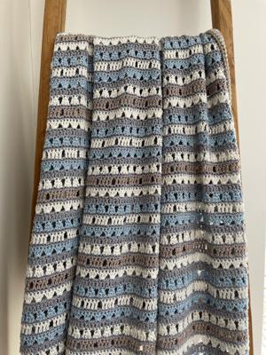 Haakpatroon byClaire Ledikant Strependeken Blauw