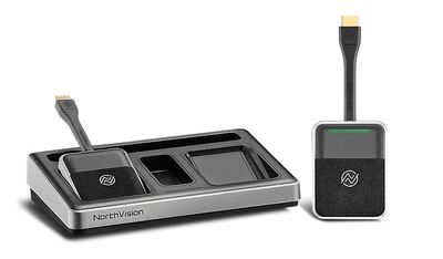 NorthVision VisionShare A20 Draadloze presenter Wi-Fi Zwart, Zilver NorthVision VisionShare A20 Draadloze presenter Wi-Fi Zwart, Zilver