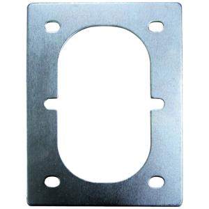 HP Autozubehör 25273 Tegenplaat voor sjorring (l x b x h) 125 x 165 x 3 mm