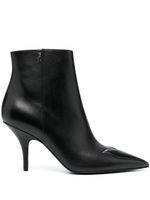 Patrizia Pepe bottines en cuir 90 mm - Noir - thumbnail