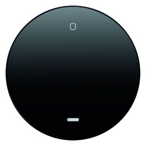 Berker wip met lens en opdrul O R1-R3 zwart 16242045