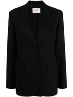 Dorothee Schumacher blazer à revers crantés - Noir