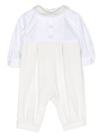 Dolce & Gabbana Kids barboteuse à design à empiècements - Blanc