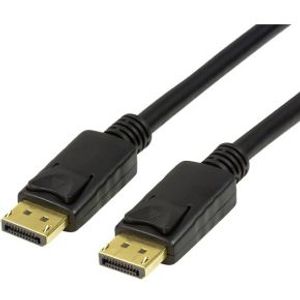 LogiLink CV0120 DisplayPort kabel 2 m Zwart