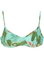 Lygia & Nanny haut de bikini Fiji à imprimé tropical - Vert