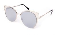 Kost zonnebril Trendy dames cat.3 vlinder grijs (19 036) - thumbnail