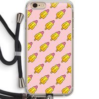Waterijsjes: iPhone 6 PLUS / 6S PLUS Transparant Hoesje met koord