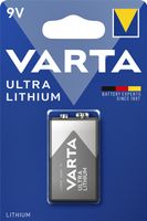 Batterij Varta Ultra lithium 9Volt - thumbnail