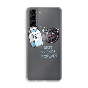 Best Friend Forever: Samsung Galaxy S21 Plus Transparant Hoesje