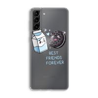Best Friend Forever: Samsung Galaxy S21 Plus Transparant Hoesje