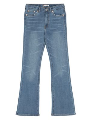 Levi's Kids jean évasé 726 à taille haute - Bleu