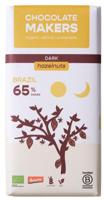 Chocolatemakers Brazil hazelnoot 65% puur demeter bio