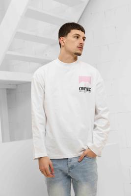 Croyez Maison Fumes Longsleeve T-Shirt Heren Wit - Maat XS - Kleur: Wit | Soccerfanshop