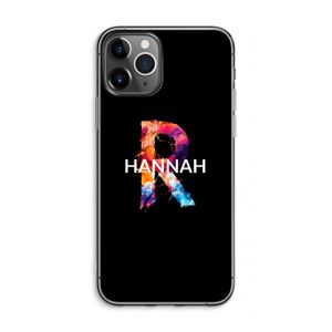 Abstract Spectrum: iPhone 11 Pro Max Transparant Hoesje
