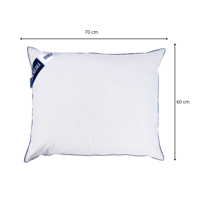 Hoofdkussen Dons 90% Eendenveren Stevig 60x70 Cm Anti Allergie & Stevig & Rug Slaper & Zij Slaper Fresh And Co - Dekbed-Discounter.nl