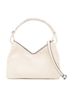 STAUD sac porté épaule Valerie en cuir - Blanc