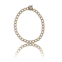 Ketting Dames Time Force 45 cm Kleur Brons