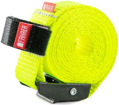 FAHRER Lashing strap cargo strap neon yellow