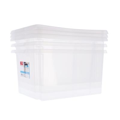 Sunware nesta opbergboxen 32l 3 stuks wit/transparant