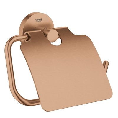 GROHE Essentials closetrolhouder met klep brushed warm sunset 40367dl1
