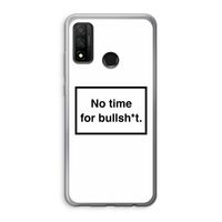 No time: Huawei P Smart (2020) Transparant Hoesje