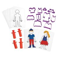 Colorations - aankleedset voor klei, 22dlg.