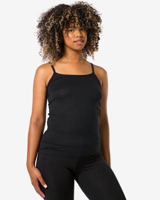 140 Dames Temptech Hemd Met Spaghettibandjes Zwart (zwart)