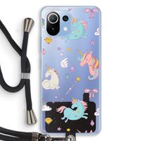 Fantasiewereld: Xiaomi Mi 11 Lite Transparant Hoesje met koord