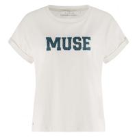 Nukus - Blauw | Dames | Top | Blauw | S | regular | Kamst mode