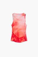 Tie-dye tanktop - RED - M