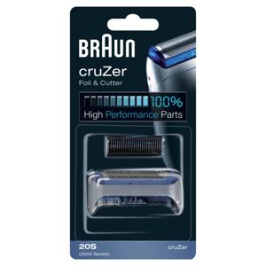 Braun cruZer 20S Scheerblad en trimmer Zilver 1 set(s)