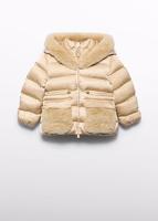 Abel & Lula winter jas meisjes - beige