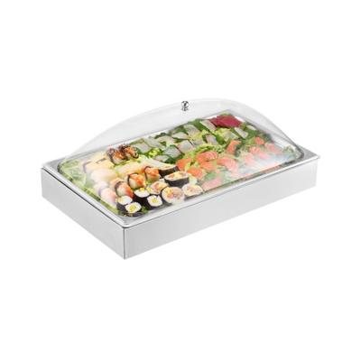 VEVOR Serveercontainer Catering Kruidendispenser 1 Container met Gebogen Deksel