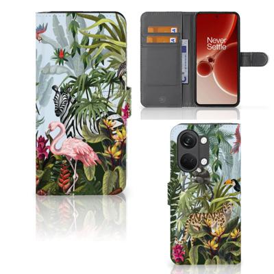 Telefoonhoesje | Met pasjeshouder | voor OnePlus Nord 3 Jungle