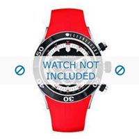 Nautica horlogeband A34002G Rubber Rood