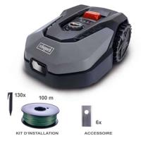 Scheppach RoboCut L500 connected robotgrasmaaier 400m2 met laadstation | Tot 400 m² | Regensensor | WiFi en Bluetooth