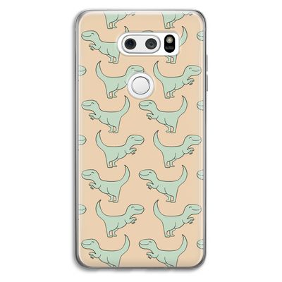 Dinos: LG V30 Transparant Hoesje