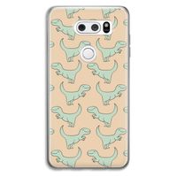 Dinos: LG V30 Transparant Hoesje