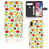 Apple iPhone Xs Max | Book Cover | Fruits