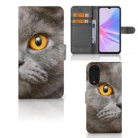 Telefoonhoesje | Met pasjeshouder | OPPO A78 5G | A58 5G Britse Korthaar