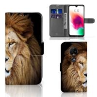 Motorola Moto G7 | G7 Plus | Telefoonhoesje | Met pasjeshouder | Leeuw Motorola Moto G7 | G7 Plus | Telefoonhoesje | Met pasjeshouder | Leeuw