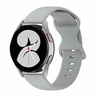 Solid color sportband - Grijs - Samsung Galaxy watch 7 / Galaxy Watch FE - 40mm & 44mm