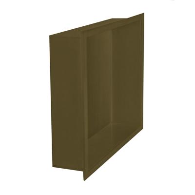BWS Inbouwnis | 30x30x7 cm | Mat Metallic Brown Boss & Wessing